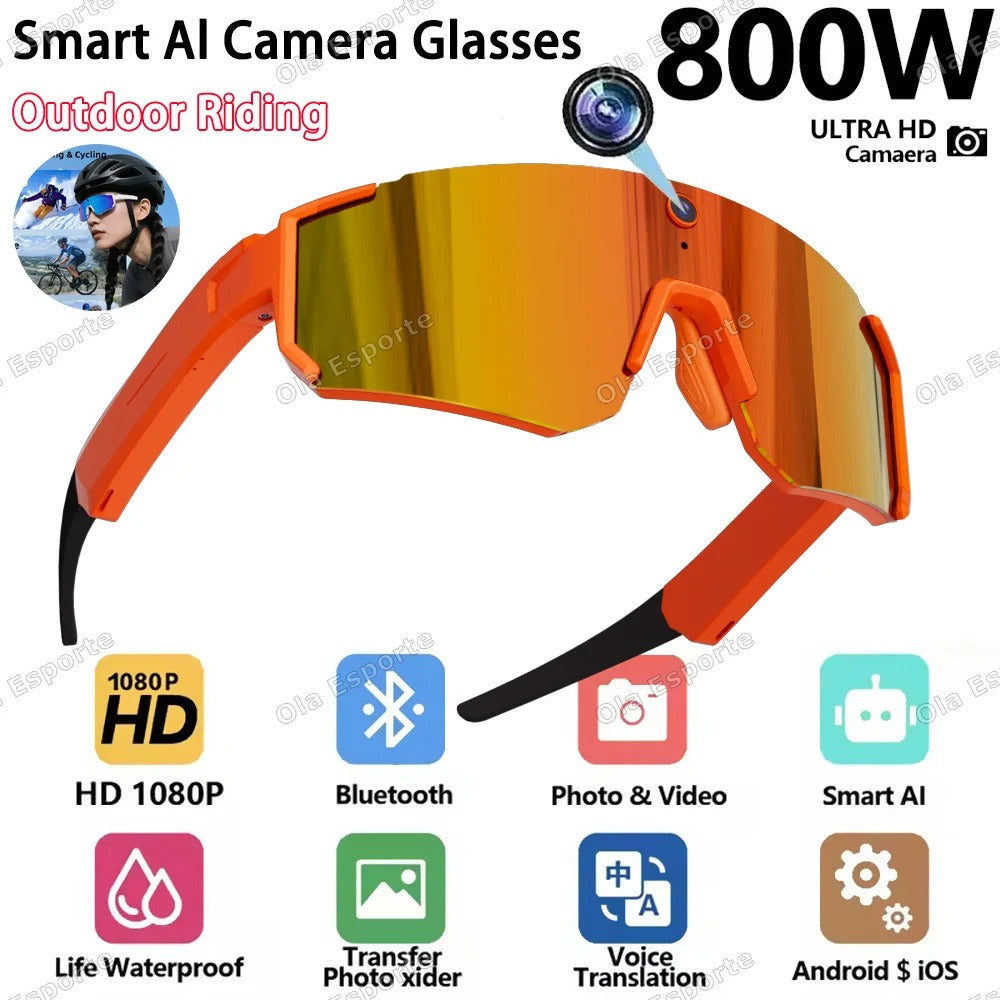 2026 New 4K HD AI Smart Cycling Glasses