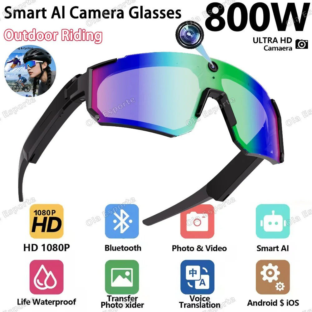 2026 New 4K HD AI Smart Cycling Glasses