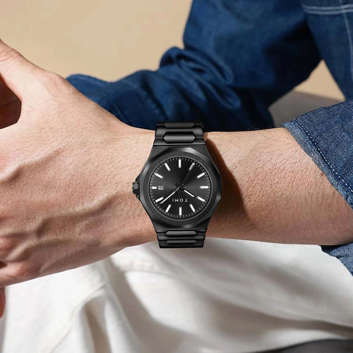 TOMI Luxury Business Men's Watch