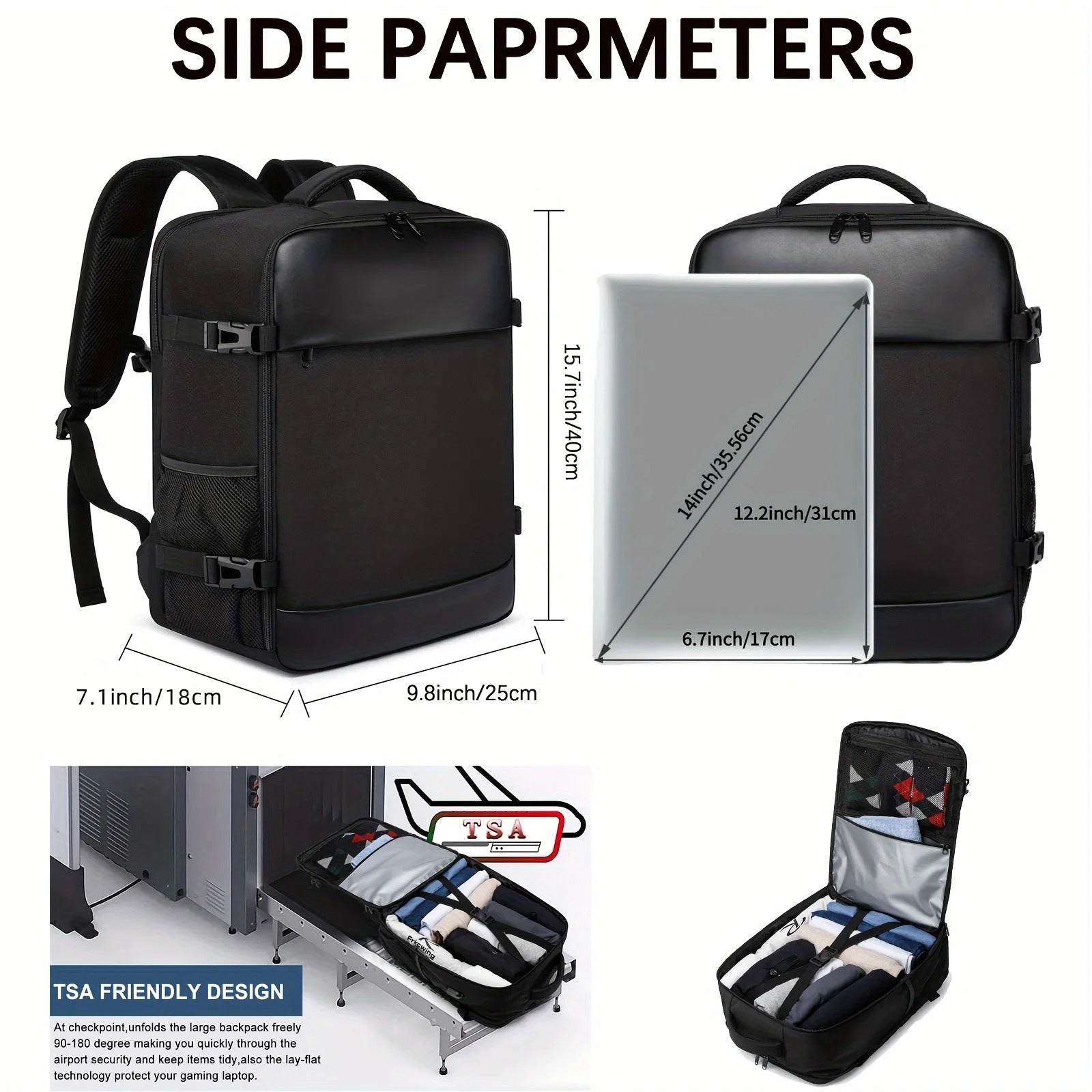 Cabin Bag Travel Backpack unisex Laptop Backpack
