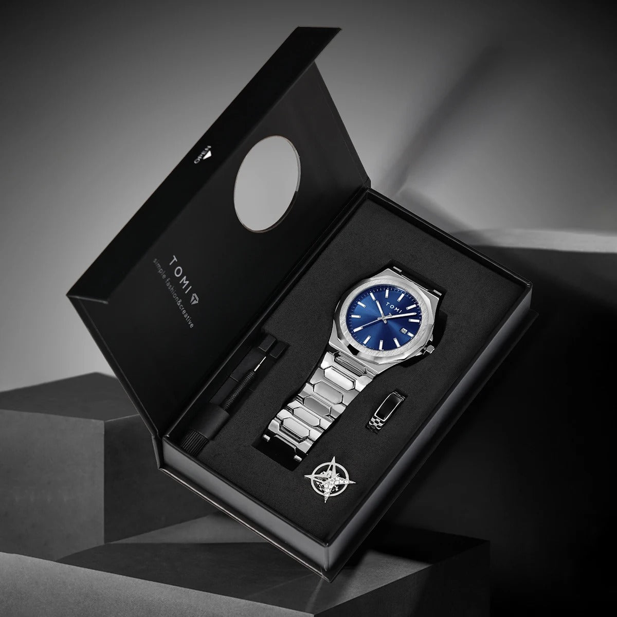 TOMI Luxury Business Men's Watch