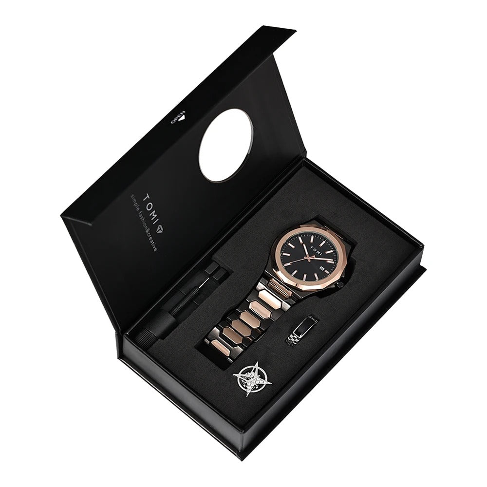 TOMI Luxury Business Men's Watch